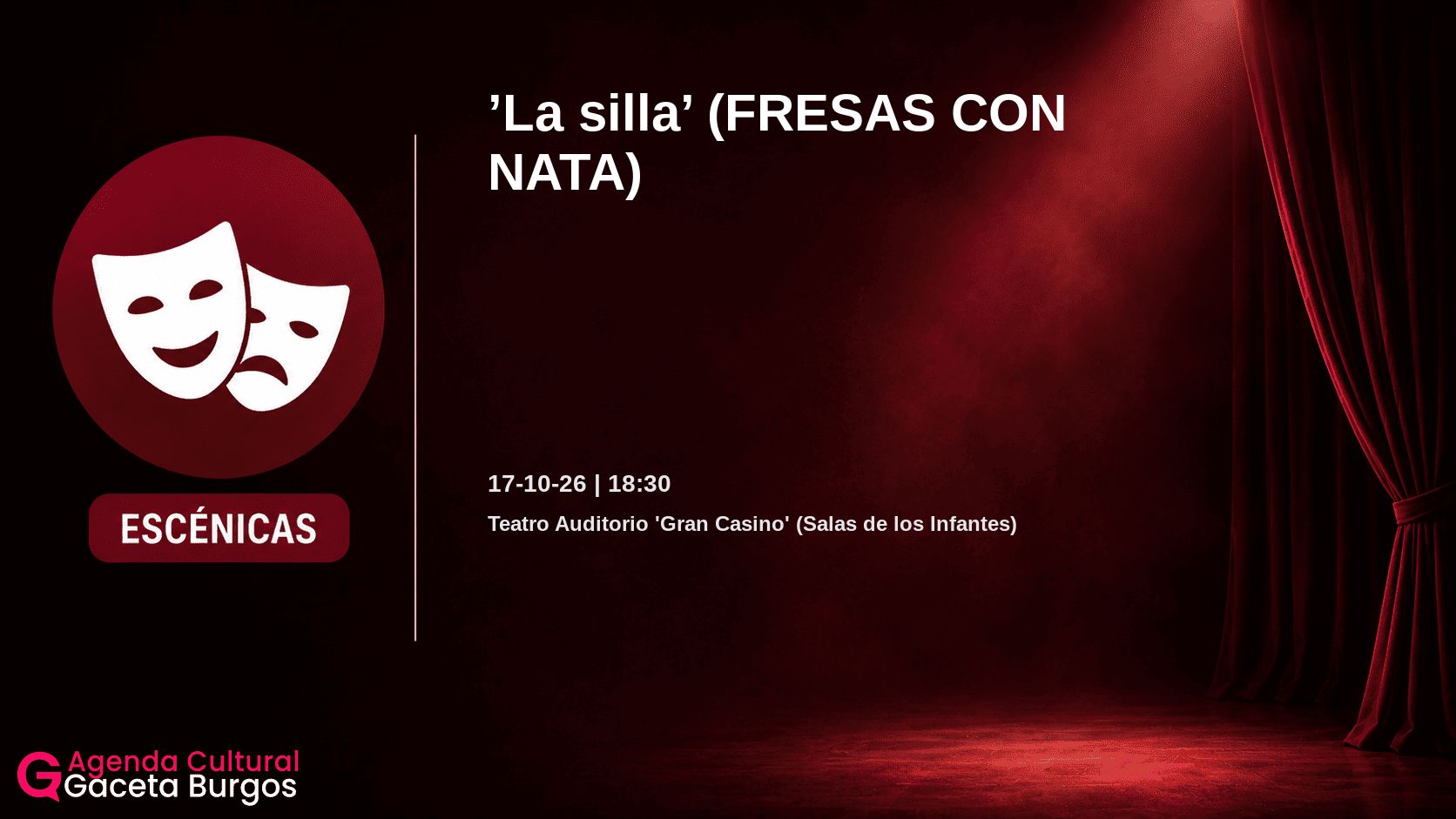 Imagen del evento La silla en Salas de los Infantes
