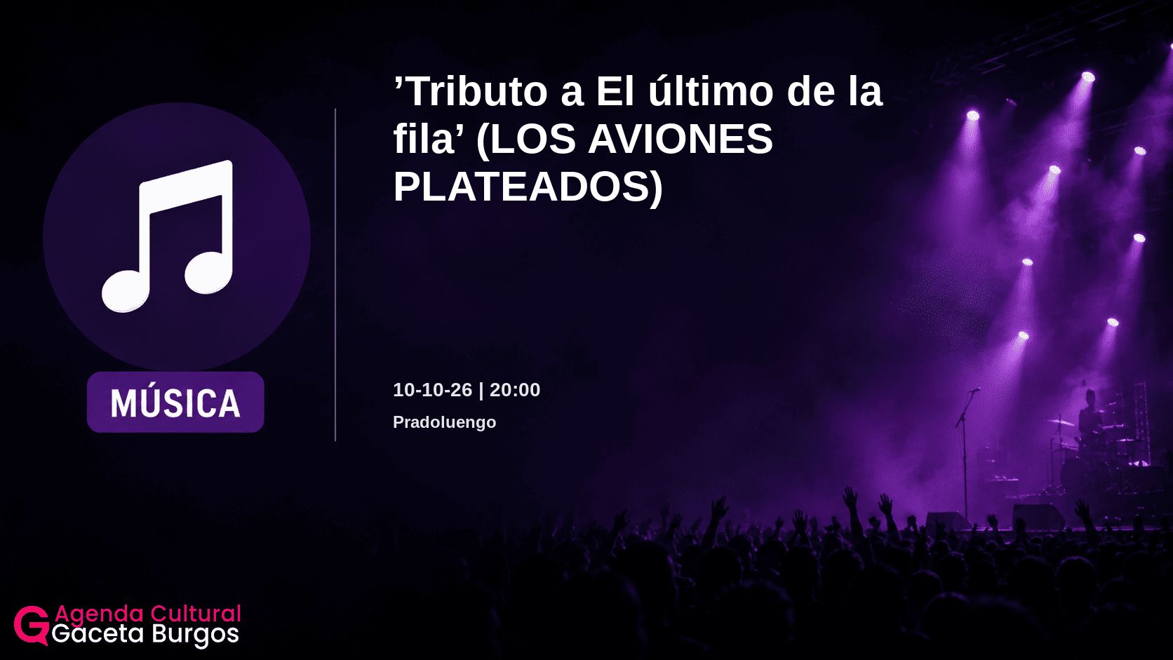 Imagen del evento Tributo a El último de la fila en Pradoluengo
