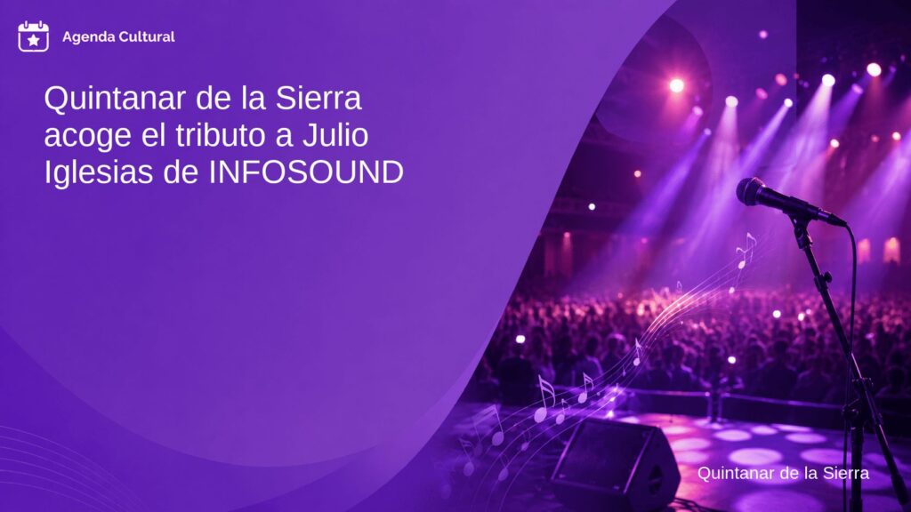 Imagen de la noticia Quintanar de la Sierra acoge el tributo a Julio Iglesias de INFOSOUND en Quintanar de la Sierra