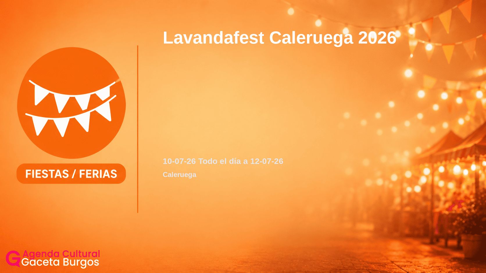 Imagen del evento Lavandafest Caleruega 2026 en Caleruega