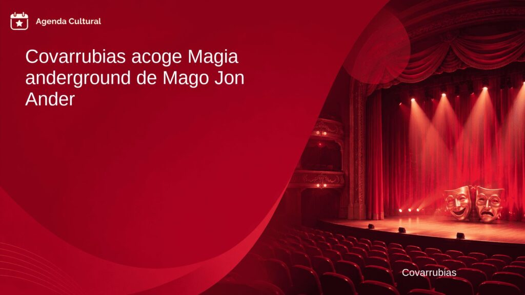 Imagen de la noticia Covarrubias acoge Magia anderground de Mago Jon Ander en Covarrubias