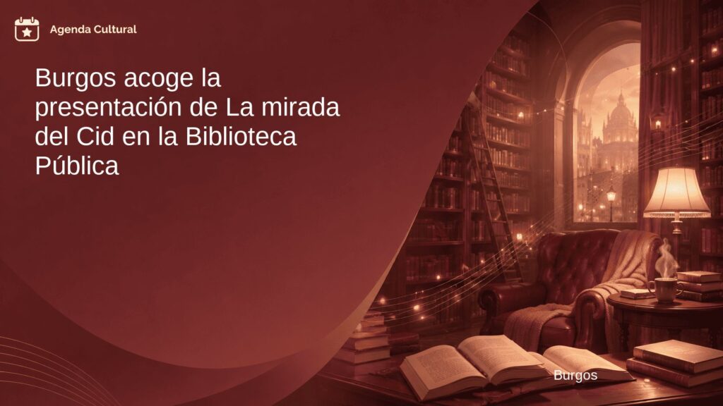 Imagen de la noticia Burgos acoge la presentación de La mirada del Cid en la Biblioteca Pública en Burgos