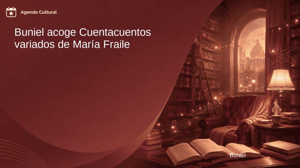 Imagen de la noticia Buniel acoge Cuentacuentos variados de María Fraile en Buniel